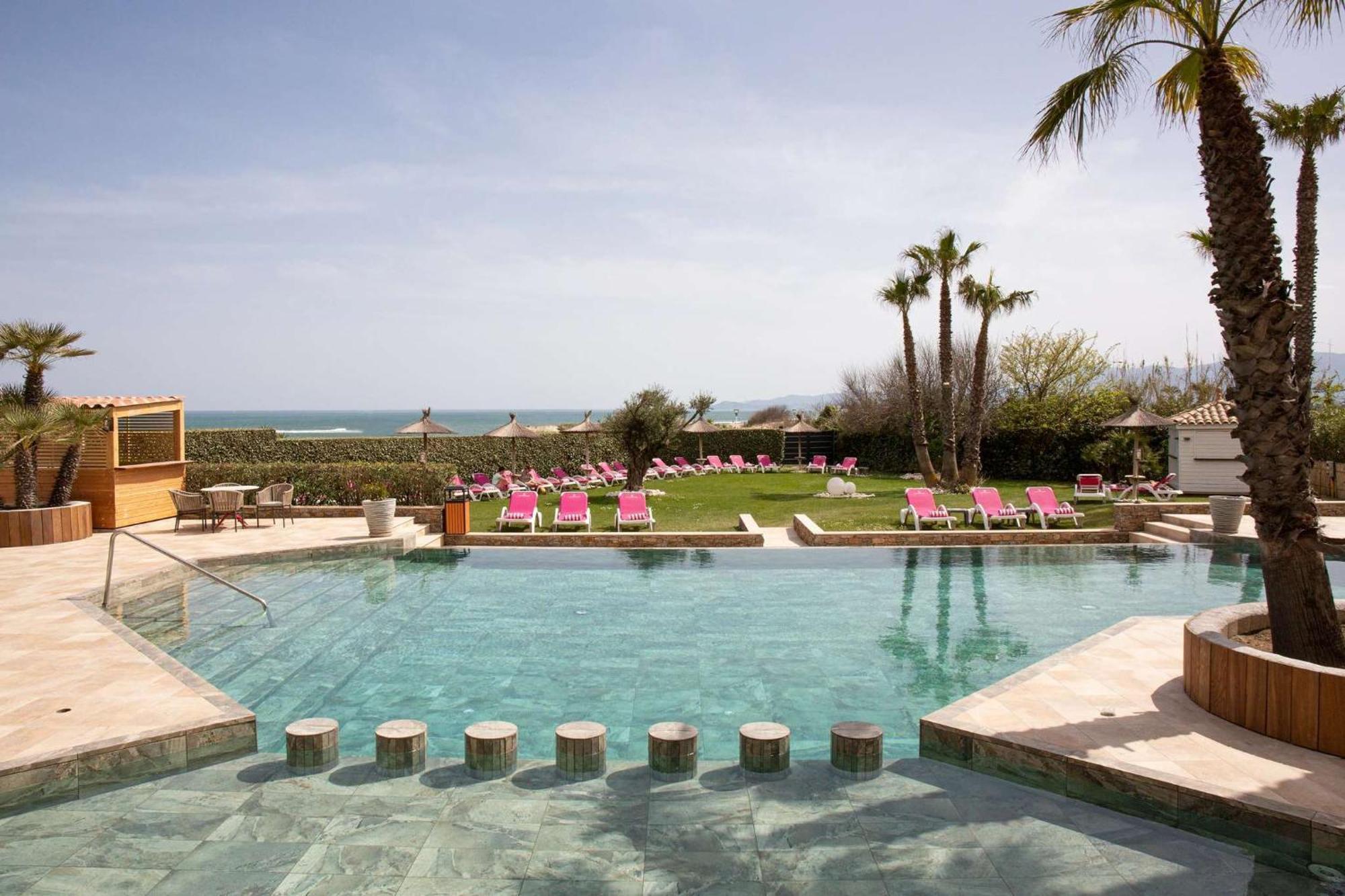 Grand Hotel Les Flamants Roses Thalasso & Spa Canet-en-Roussillon Esterno foto
